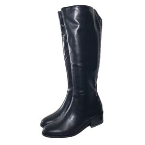 Bar III Vaylap Black Pull-on Closed Round Toe Boots Sz 6M